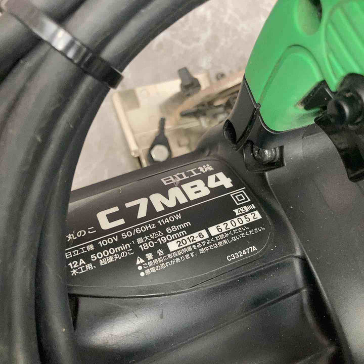 ★ハイコーキ(HIKOKI ※旧:日立工機) 丸のこ C7MB4【八潮店】