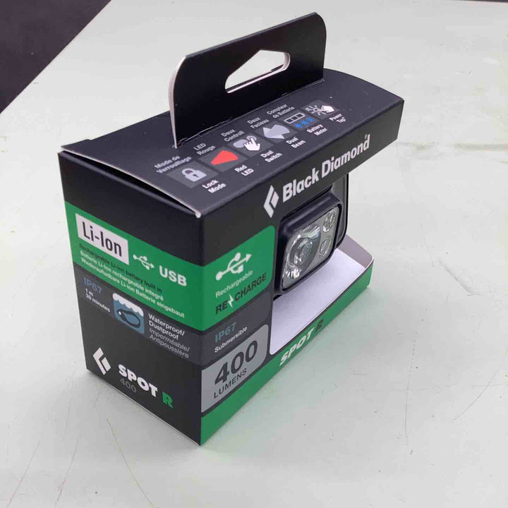 Black Diamond スポット400-R グラファイト【越谷店】