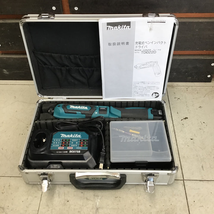 【中古美品】マキタ/makita コードレスペンインパクトドライバー TD022DSHX 【鴻巣店】