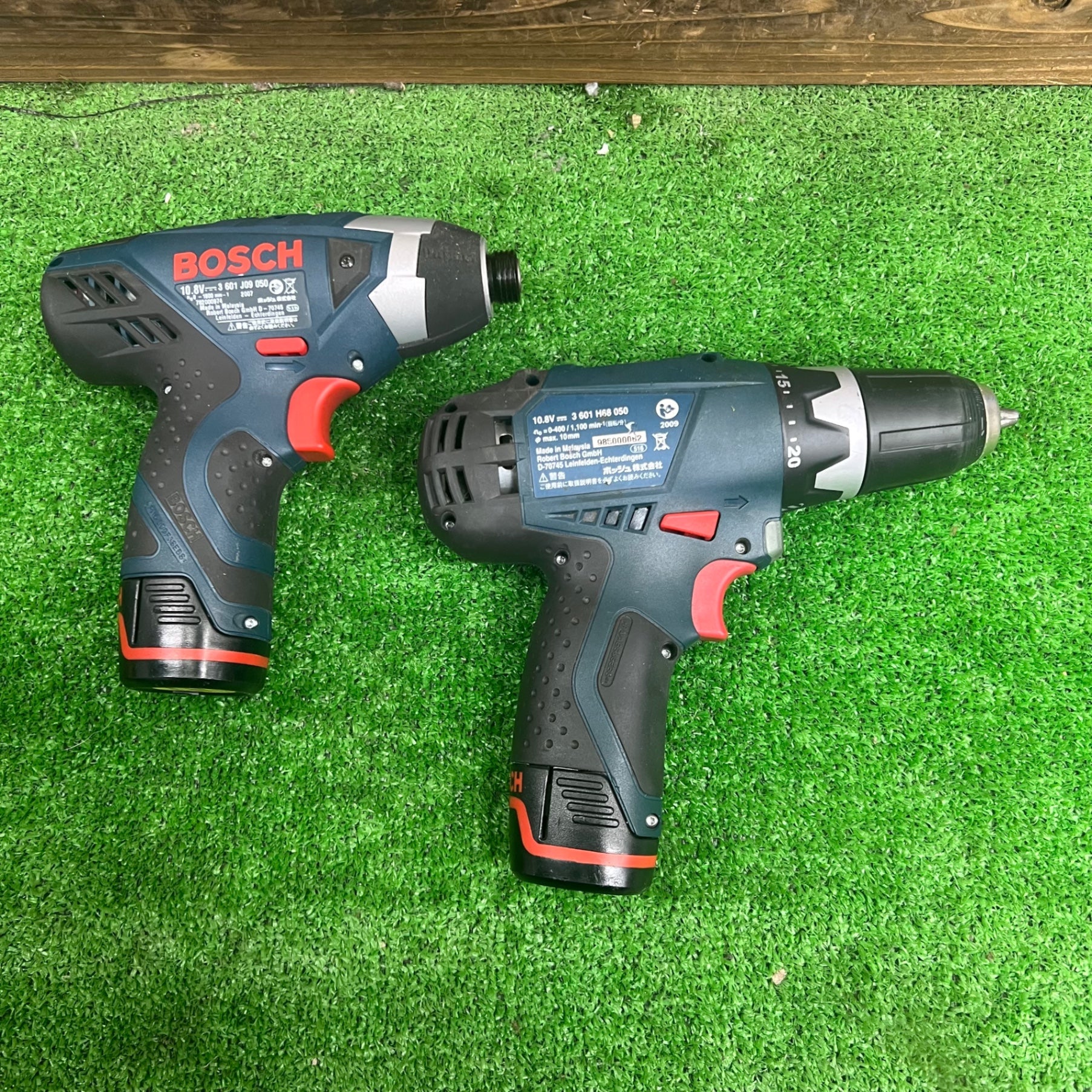 BOSCH ボッシュ インパクトドライバ GDR10.8V-L バッテリー2個付き