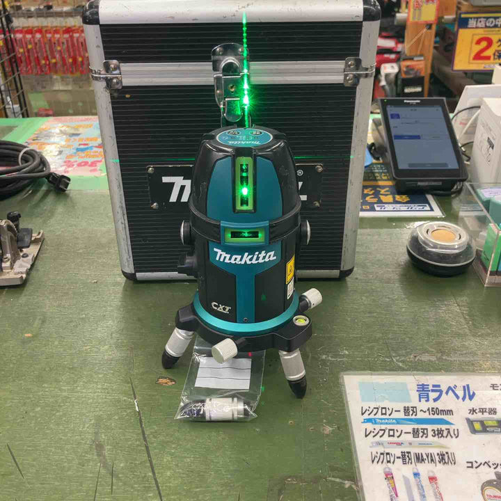 【ジャンク品・低価格スタート】 マキタ 10.8V 充電式レーザ墨出し器 SK505GD 本体のみ 【桶川店】