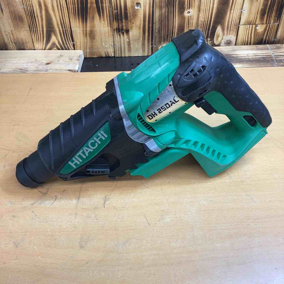 ★ハイコーキ(HIKOKI ※旧:日立工機) コードレスハンマドリル DH25DAL(2SLCK) バッテリー二個 充電器付き【越谷店】