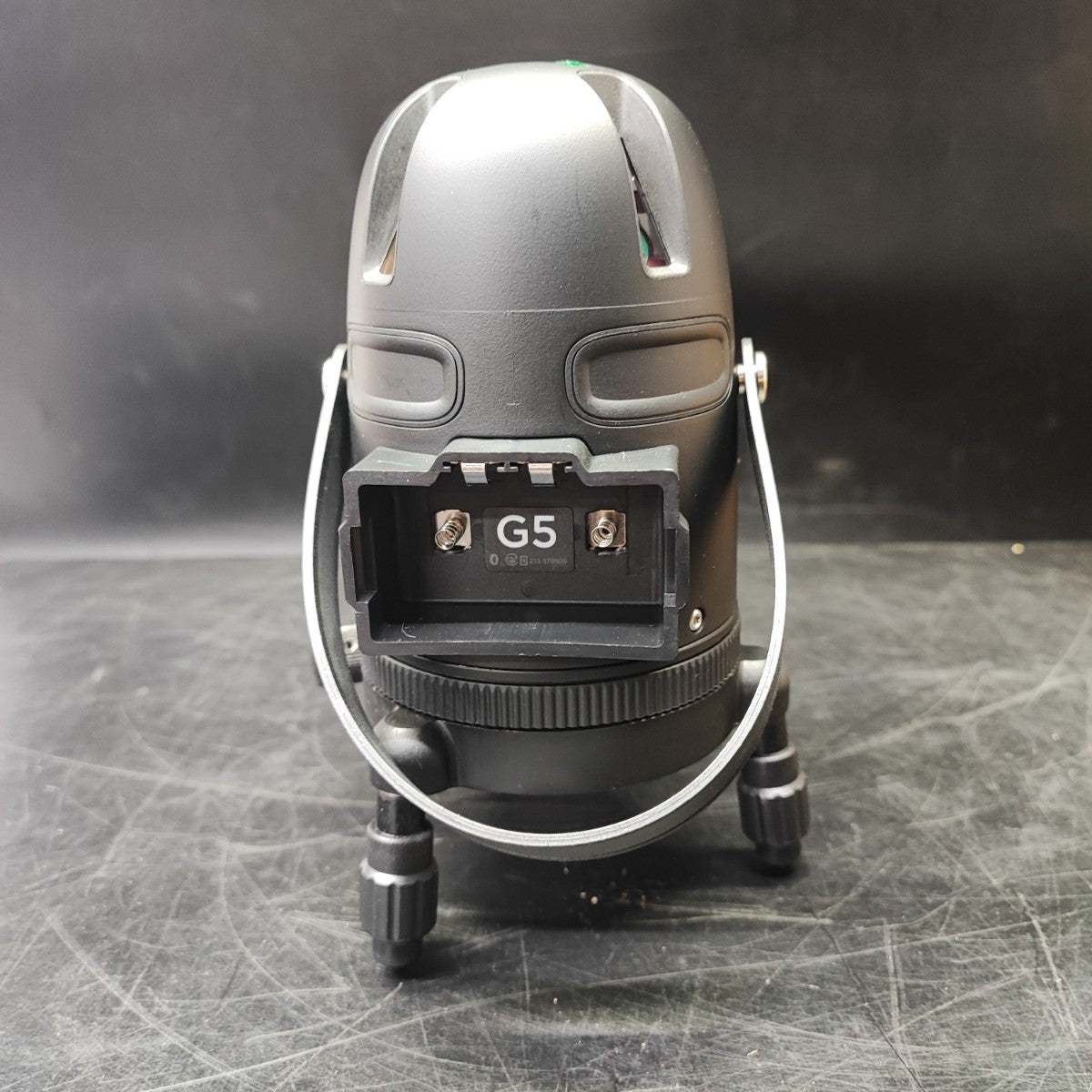 ジャンク品】VOICE レーザー墨出し器 5ライン(矩十字・横) グリーン