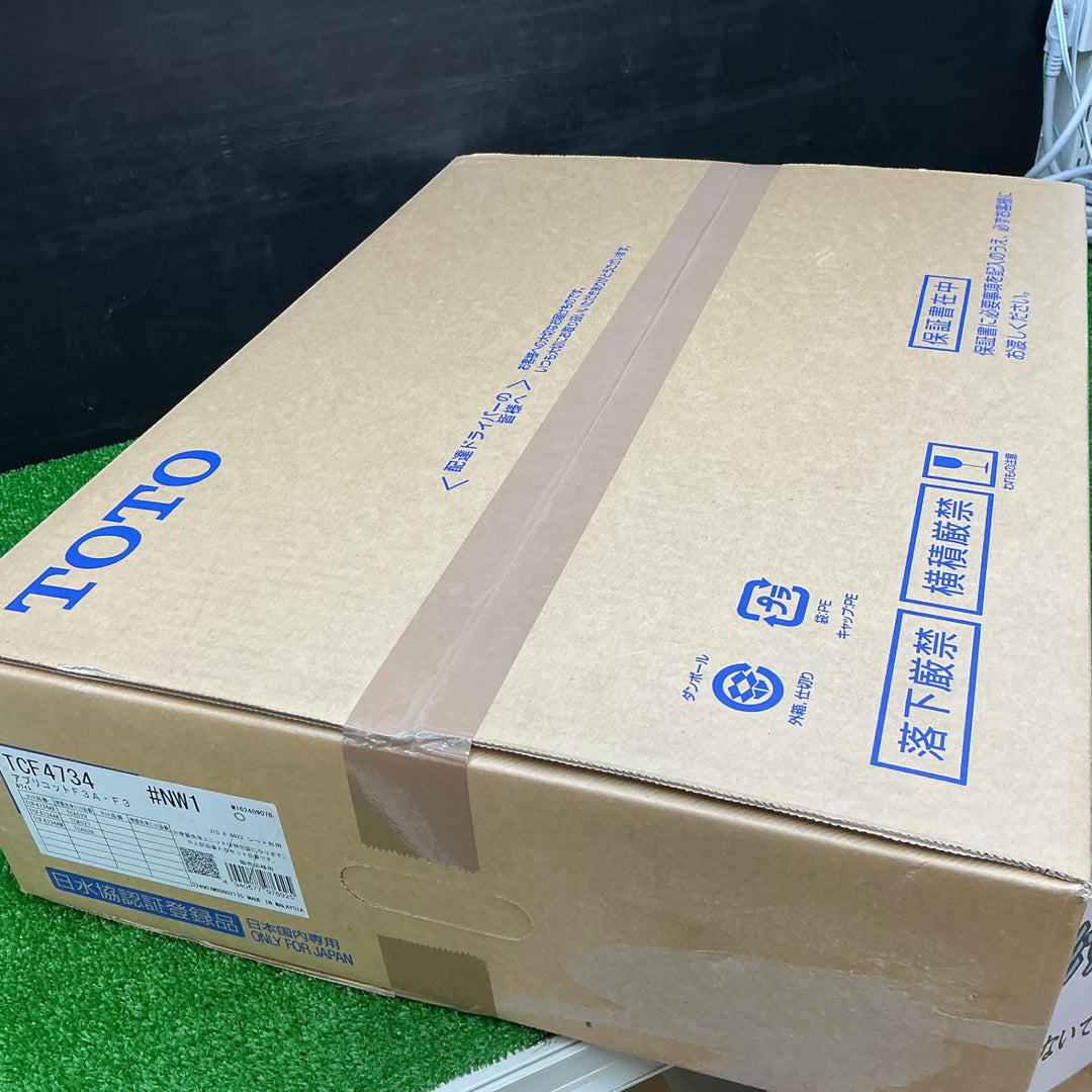 【未使用品】TOTO ウォシュレット アプリコット F3 TCF4734 #NW1 ホワイト【電材館越谷店】