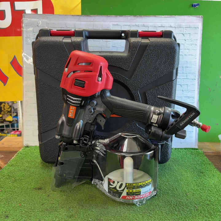 マックス(MAX) 高圧エア釘打ち機 HN-90N6(D)-G ※お客様カードなし【町田店】