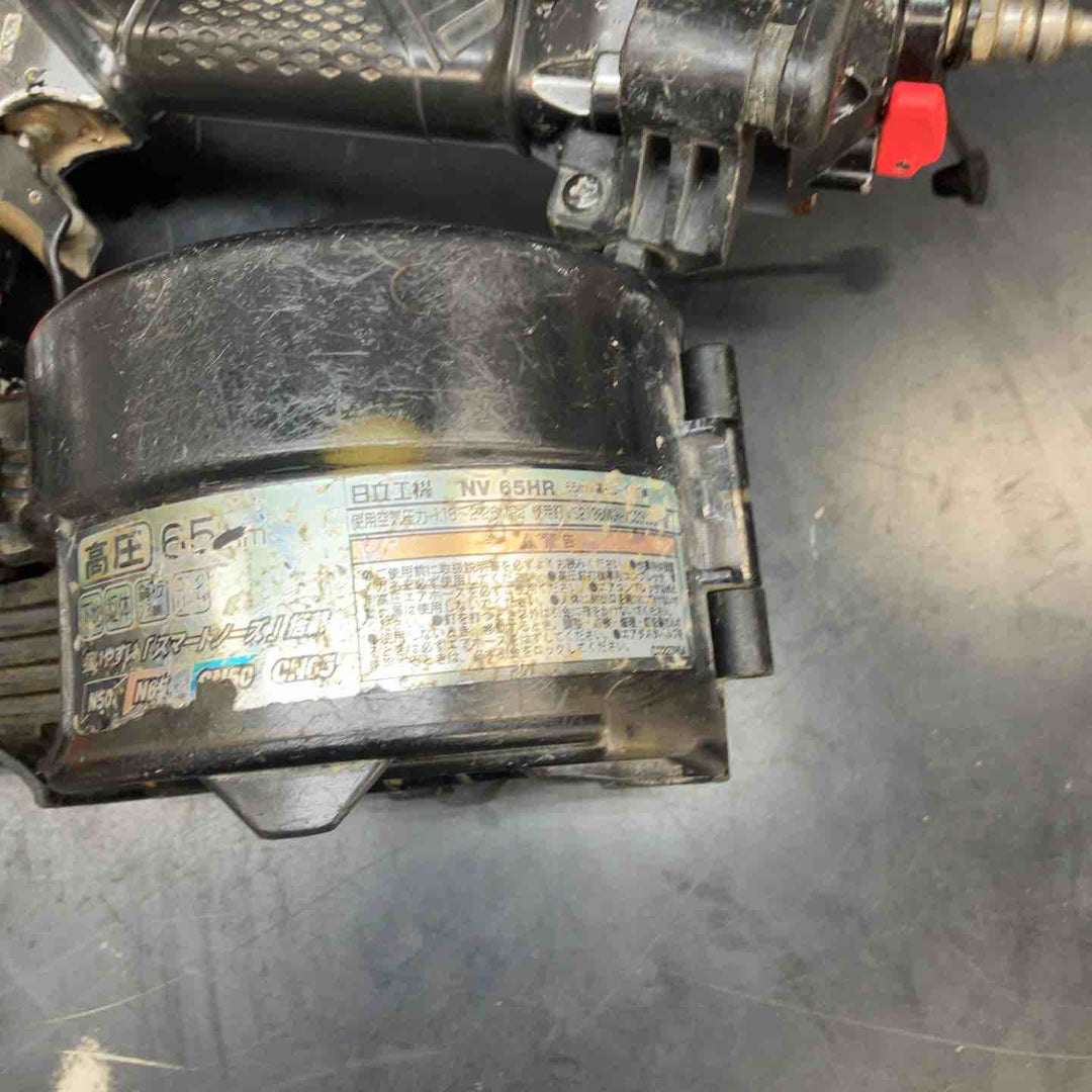【中古品】ハイコーキ 高圧エア釘打ち機 NV65HR(B) 動作確認済み【川越店】