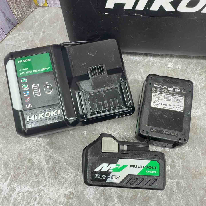 ★ハイコーキ(HIKOKI ※旧:日立工機) コードレスソフトインパクトドライバー WHP18DBL(2LXPK)【八潮店】