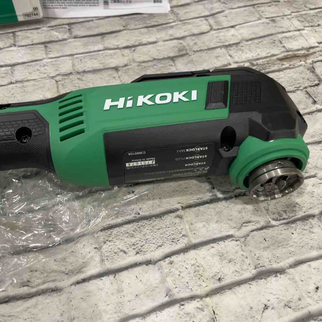 HiKOKI(ハイコーキ) 36V 充電式 マルチツール CV36DMA スターロック対応 MMU32PK+MMD100SB付特別セット 電池1個・充電器付 CV36DMA(XPCZ)【川口店】