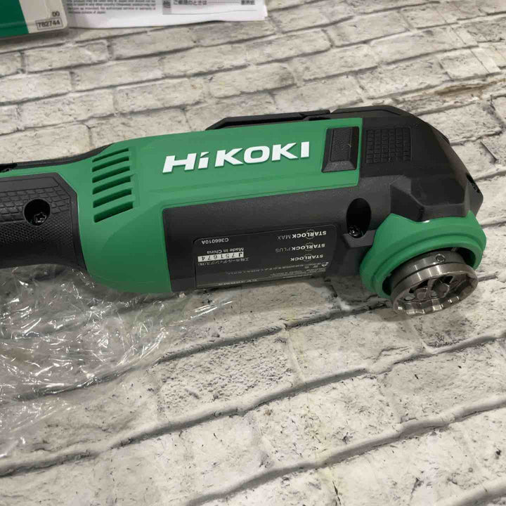 HiKOKI(ハイコーキ) 36V 充電式 マルチツール CV36DMA スターロック対応 MMU32PK+MMD100SB付特別セット 電池1個・充電器付 CV36DMA(XPCZ)【川口店】