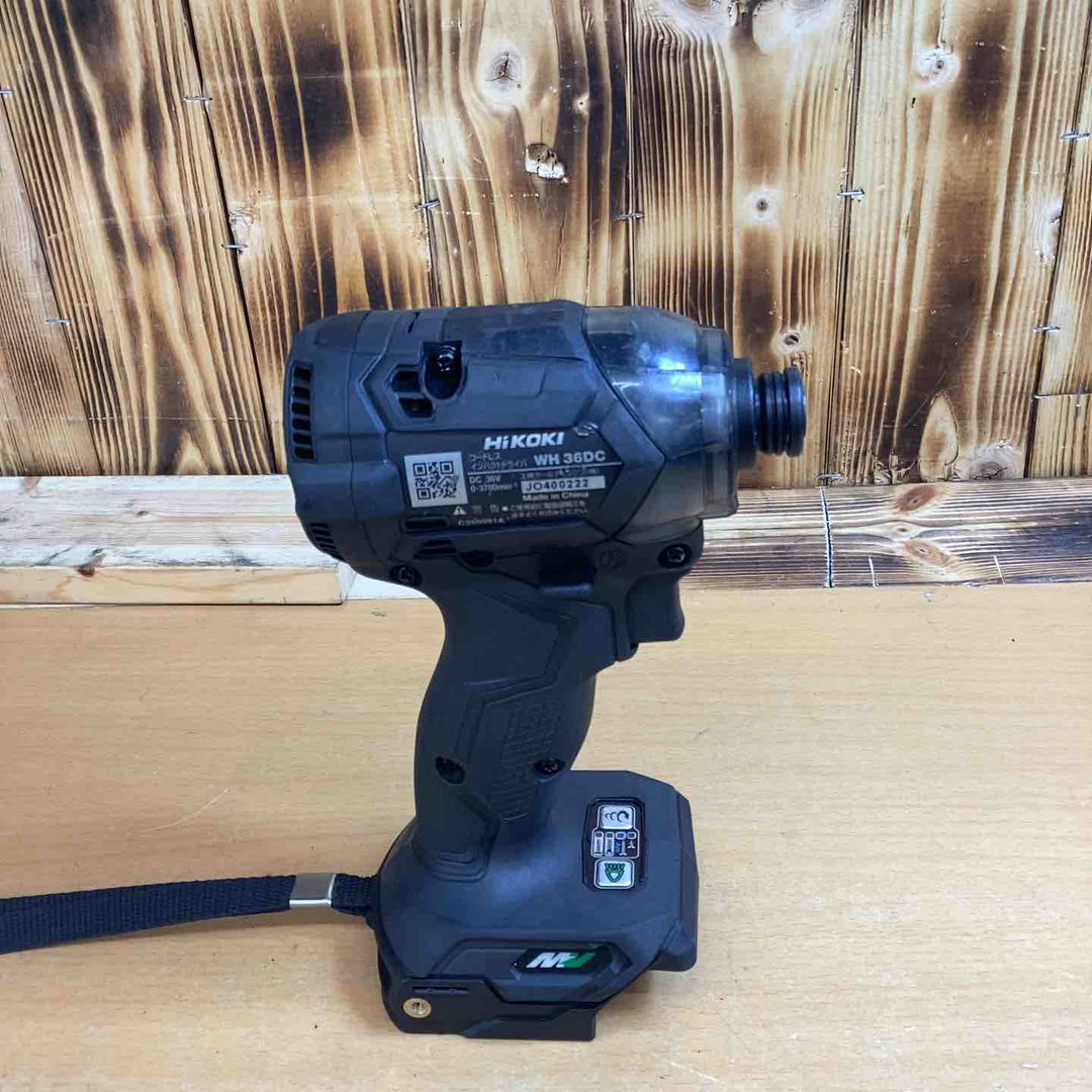 ★ハイコーキ(HIKOKI ※旧:日立工機) コードレスインパクトドライバー WH36DC(NNB)【越谷店】