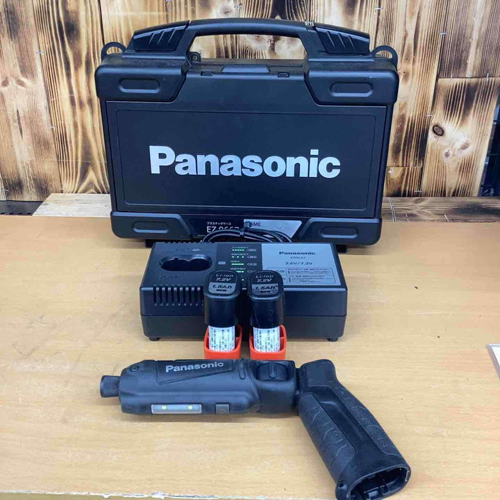 ☆パナソニック(Panasonic) コードレススティックインパクトドライバー EZ7521LA2S-B【越谷店】