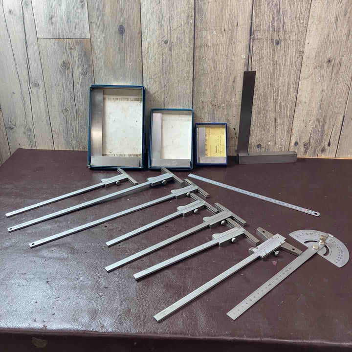 【中古品】ミツトヨ(MISTUTOYO)スコヤ/デプスゲージなど 13点まとめ【東大和店】