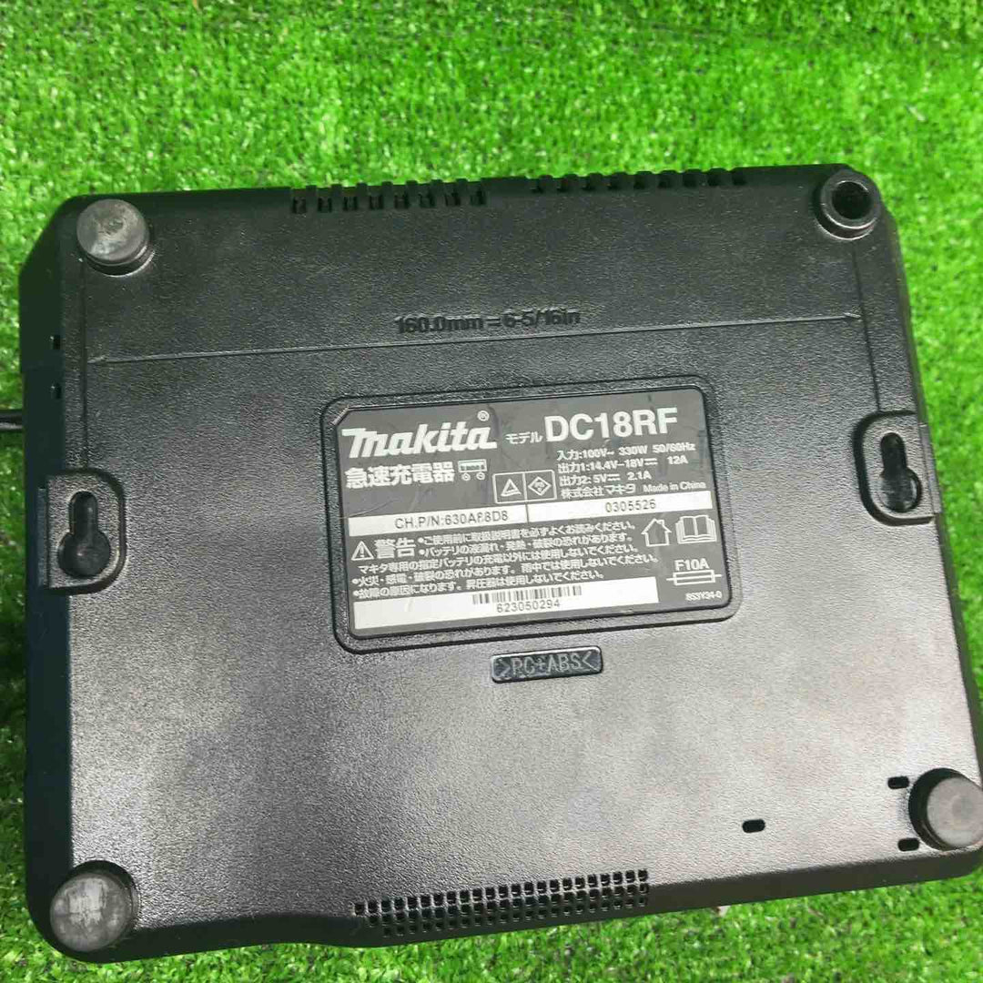 マキタ リチウムイオンバッテリー BL1860B 充電回数7回、2回/ DC18RF 3点セット【藤沢店】