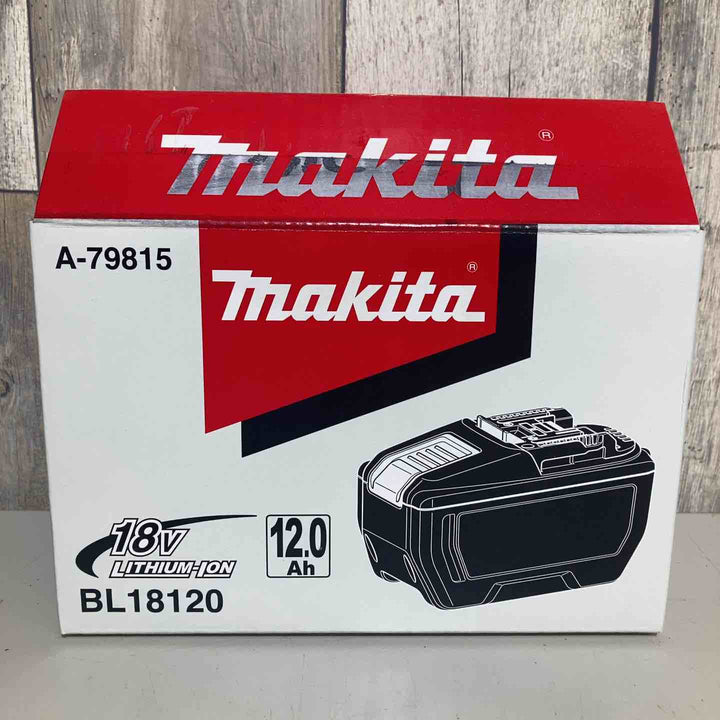 ★マキタ(makita) リチウムイオンバッテリー 18V/12.0Ah BL18120 使用推奨モデル要確認【戸田店】