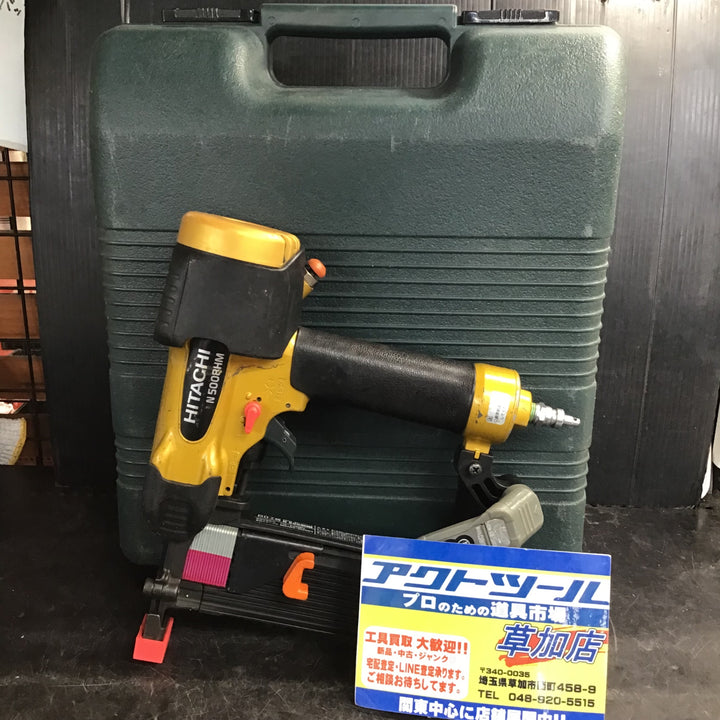 ☆ハイコーキ(HIKOKI ※旧:日立工機) 高圧フロア用タッカ N5008HM【草加店】