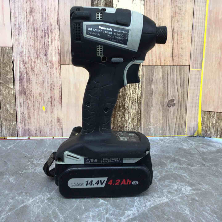 【中古品】★パナソニック Panasonic 14.4V コードレスインパクトドライバー EZ75A7LS2F-H【八潮店】