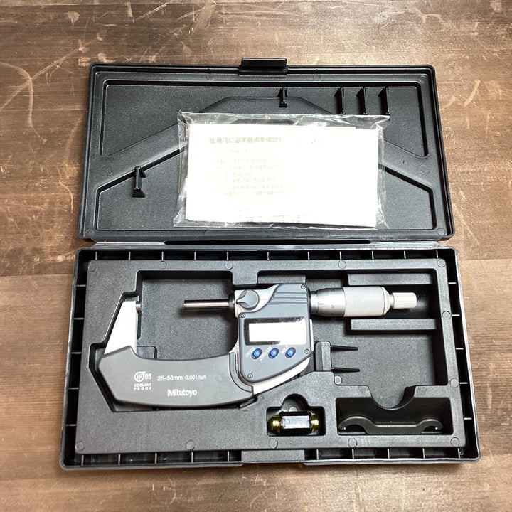 Mitutoyo ミツトヨ クーラントプルーフマイクロメータ MDC-50MX 293-231 【東大和店】