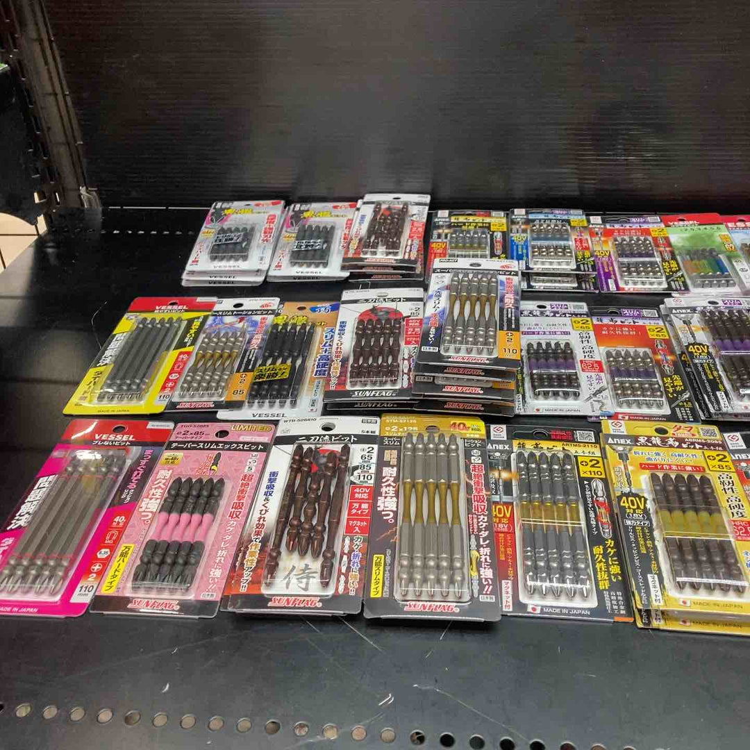 ▼ビット5本入り×100個まとめ売り！ANEX アネックス 龍靭 VESSEL ベッセル サキスボ等♪ +インパクト用【川越店】