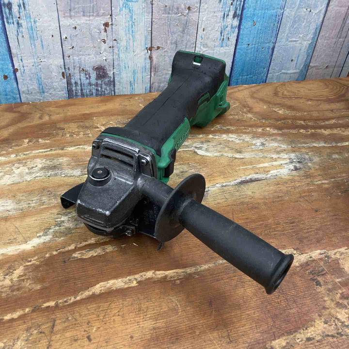 ◇ハイコーキ(HIKOKI ※旧:日立工機) コードレスディスクグラインダ G14DBVL(NN)グリーン 本体のみ【柏店】