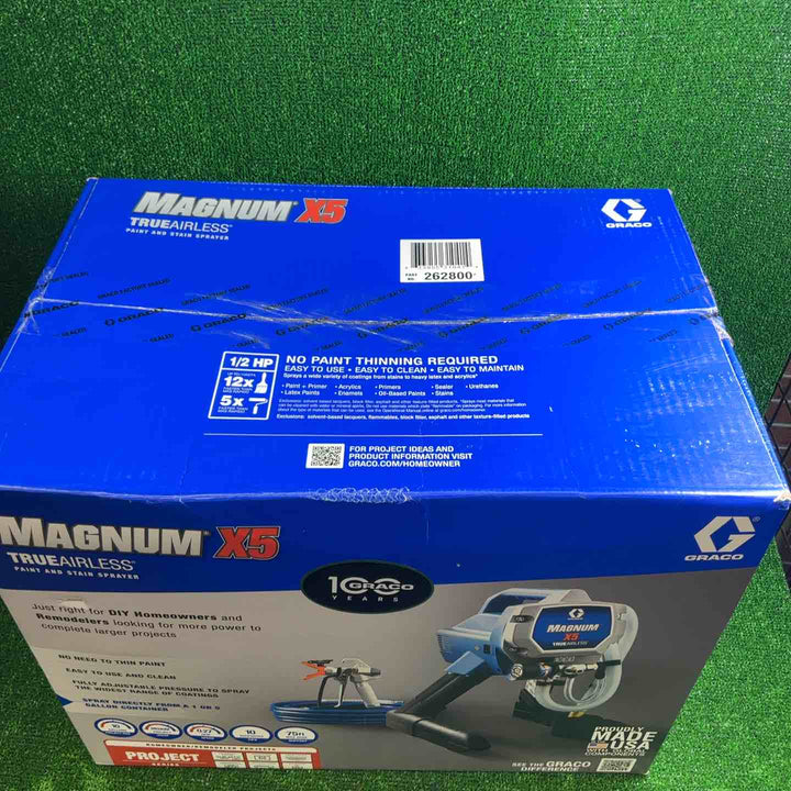 【未使用品】 Graco Magnum 262800 X5 Stand Airless Paint Sprayer 141 【藤沢店】