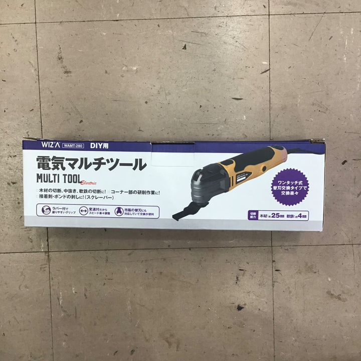 WIZ'A　電気マルチツール　替刃交換ワンタッチタイプ　WAMT-280【草加店】