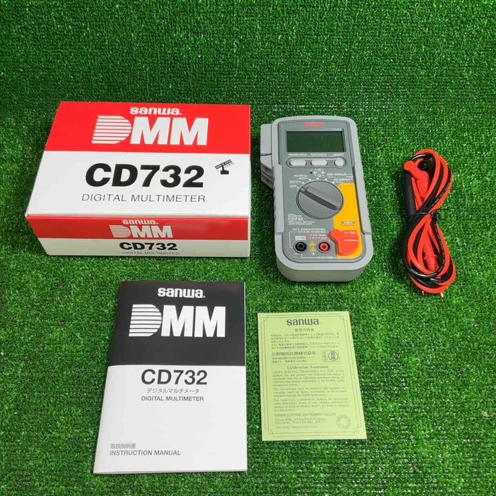 【未使用品】 三和電気計器(サンワ/sanwa) デジタルテスター CD732 【藤沢店】