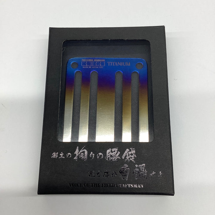 □ニックス(KNICKS) 連結チタニウム1.5mmベルトループ(焼付タイプ) TIT-15Y【越谷店】