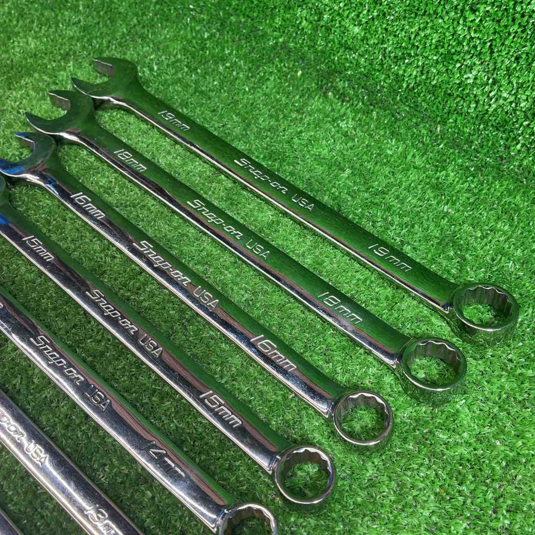Snap-On コンビネーションレンチ 5117714 10～16ｍｍ、18,19mm 9本セット【藤沢店】