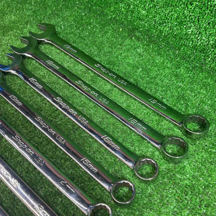 Snap-On コンビネーションレンチ 5117714 10～16ｍｍ、18,19mm 9本セット【藤沢店】