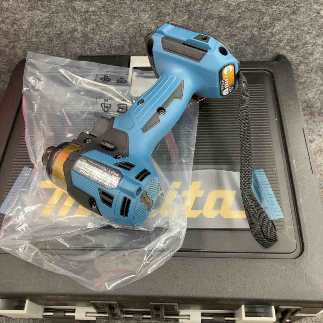 マキタ(makita) コードレスインパクトドライバー TD173DZKPB 限定カラー プレミアムブルー 本体+ケース【鴻巣店】