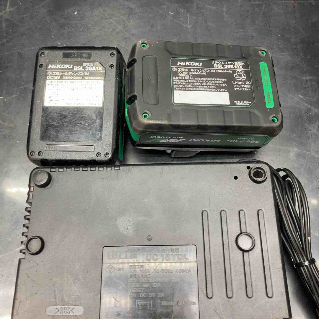 ★ハイコーキ(HIKOKI ※旧:日立工機) コードレスインパクトドライバー WH36DC(2XPSZ)(B)【川越店】