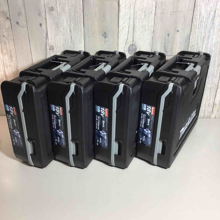 【未使用品】 マキタ makita コードレス インパクトドライバー TD173DRGXB 4台 フルセット インパクト ブラック 黒 純正 純正品 充電式 【戸田店】