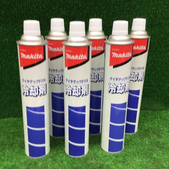 【特別特価！未使用品】マキタ(makita) ダイヤテックドリル(DT0600専用) 冷却剤ボンベ 800ML (1箱6本入り) A-31815【桶川店】