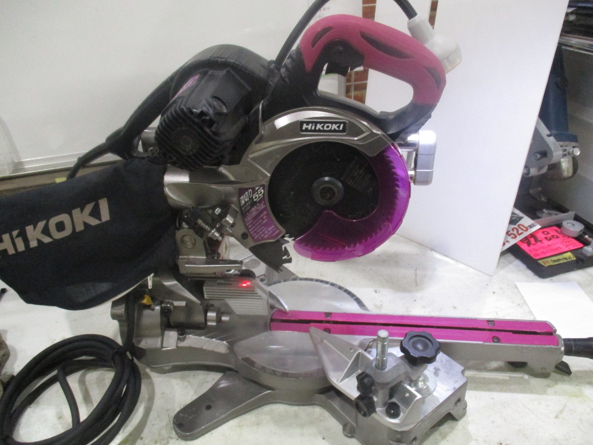 ☆ハイコーキ(HIKOKI ※旧:日立工機) 165mm卓上スライド丸のこ C6RSHC