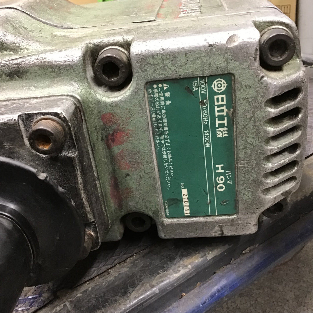 【中古品／店頭受取り限定】★ハイコーキ HIKOKI 電動ハンマ H90 本体のみ【八潮店】