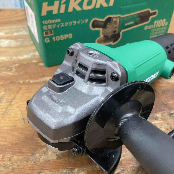 ◇ハイコーキ(HIKOKI ※旧:日立工機) 100mm ディスクグラインダー スナップスイッチタイプ G10SP5【柏店】