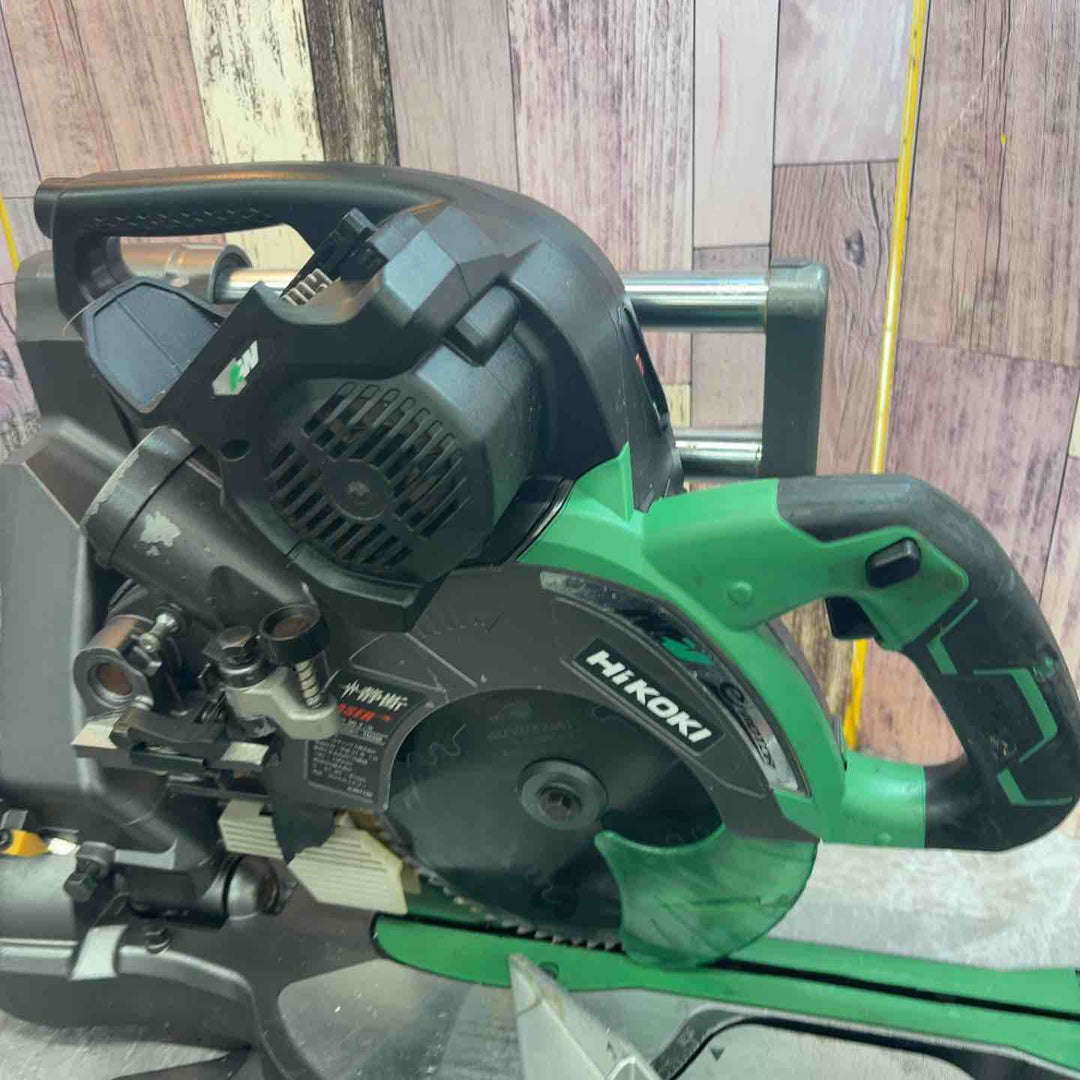 ★ハイコーキ(HIKOKI ※旧:日立工機) コードレス卓上スライド丸のこ C3607DRA(NN)【八潮店】