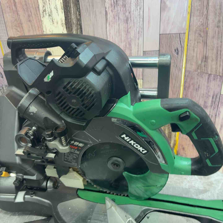 ★ハイコーキ(HIKOKI ※旧:日立工機) コードレス卓上スライド丸のこ C3607DRA(NN)【八潮店】