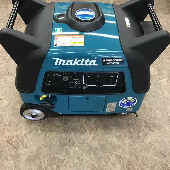 【店頭受取り限定】〇マキタ(makita) ガソリン発電機 EG2800ISE インバーター【所沢店】