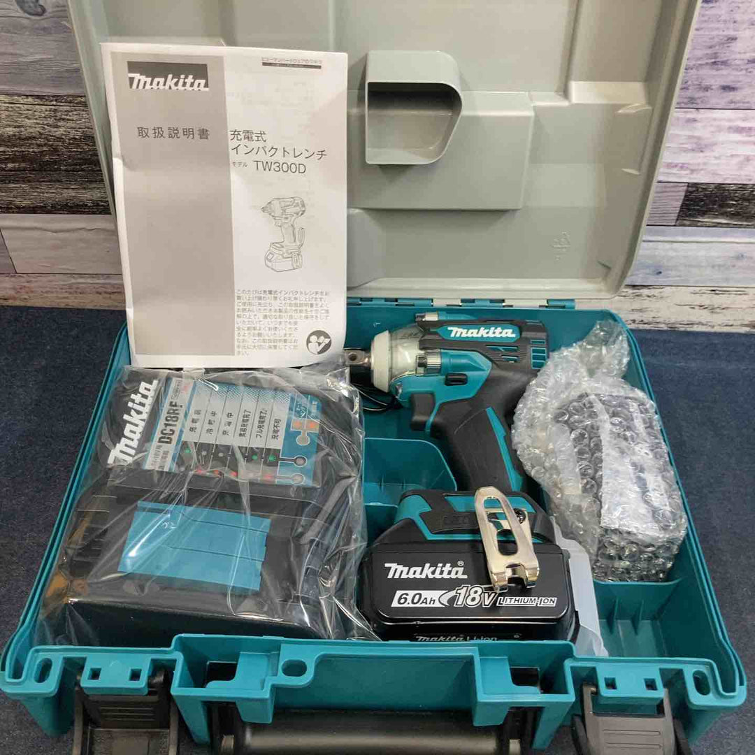 【未使用品】★マキタ makita 18V コードレスインパクトレンチ TW300DRGX【八潮店】