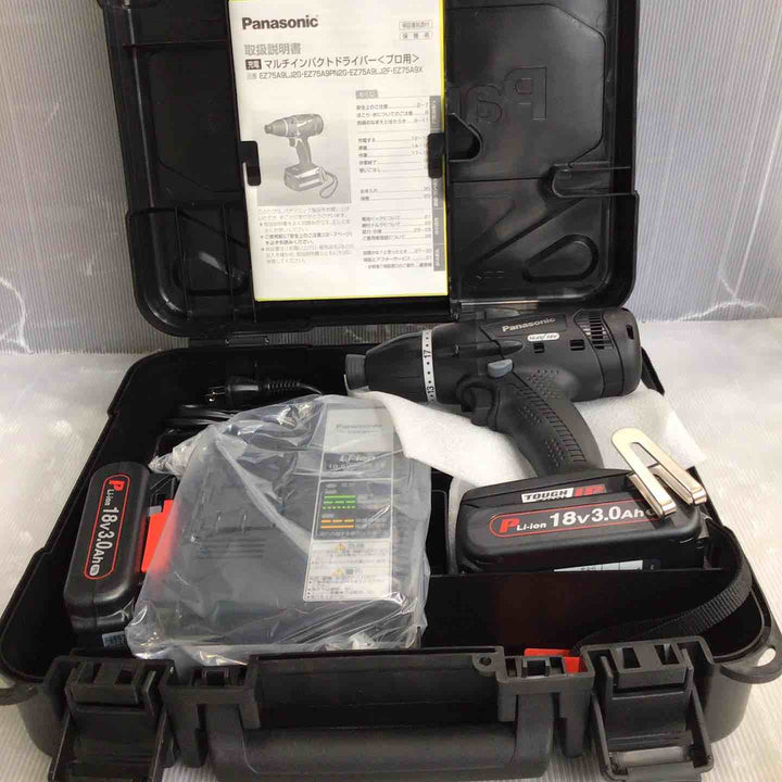 ★パナソニック(Panasonic) コードレスマルチインパクトドライバー EZ75A9LJ2G-B【草加店】