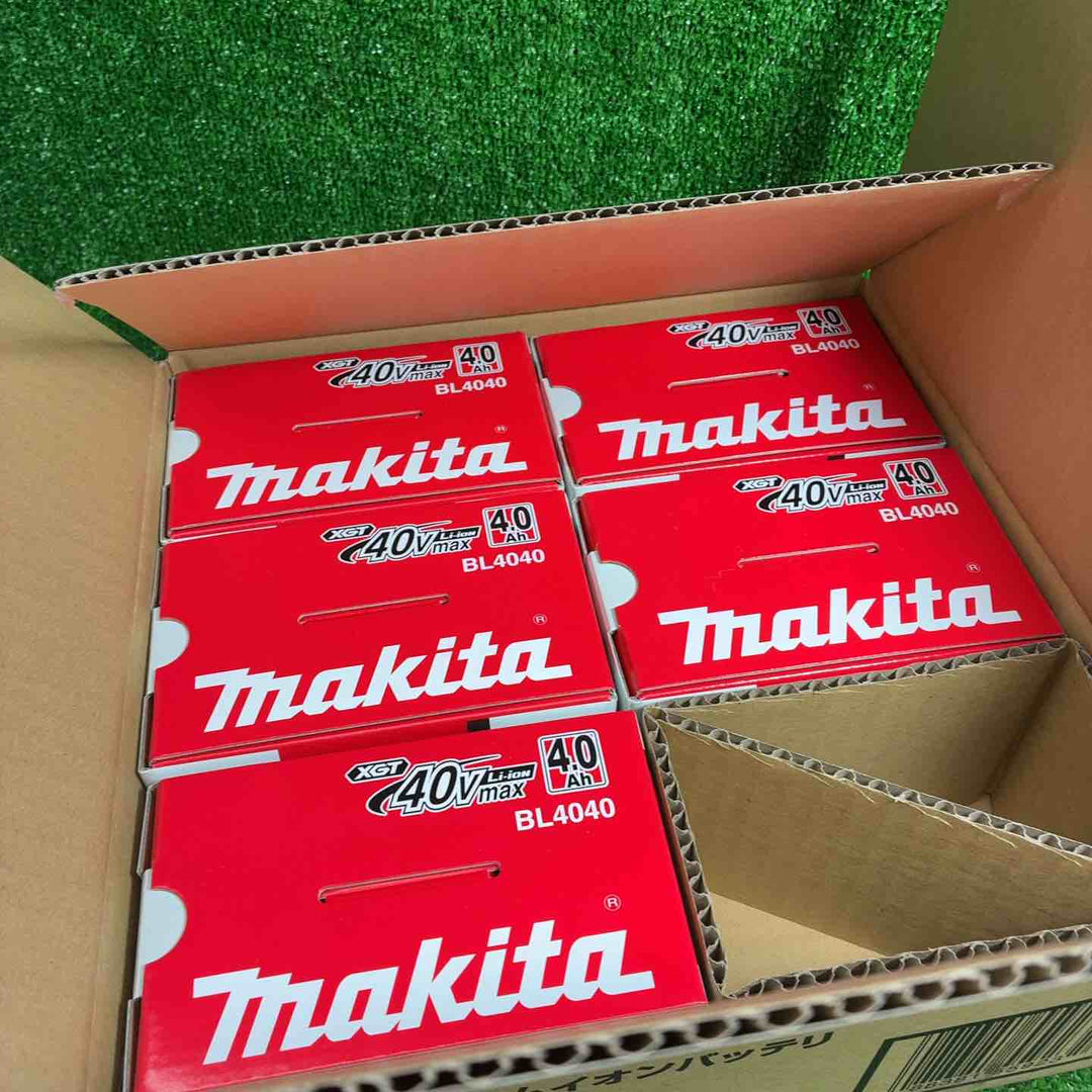 マキタ(makita) リチウムイオンバッテリー 40Vmax/4.0Ah BL4040 5個セット【藤沢店】