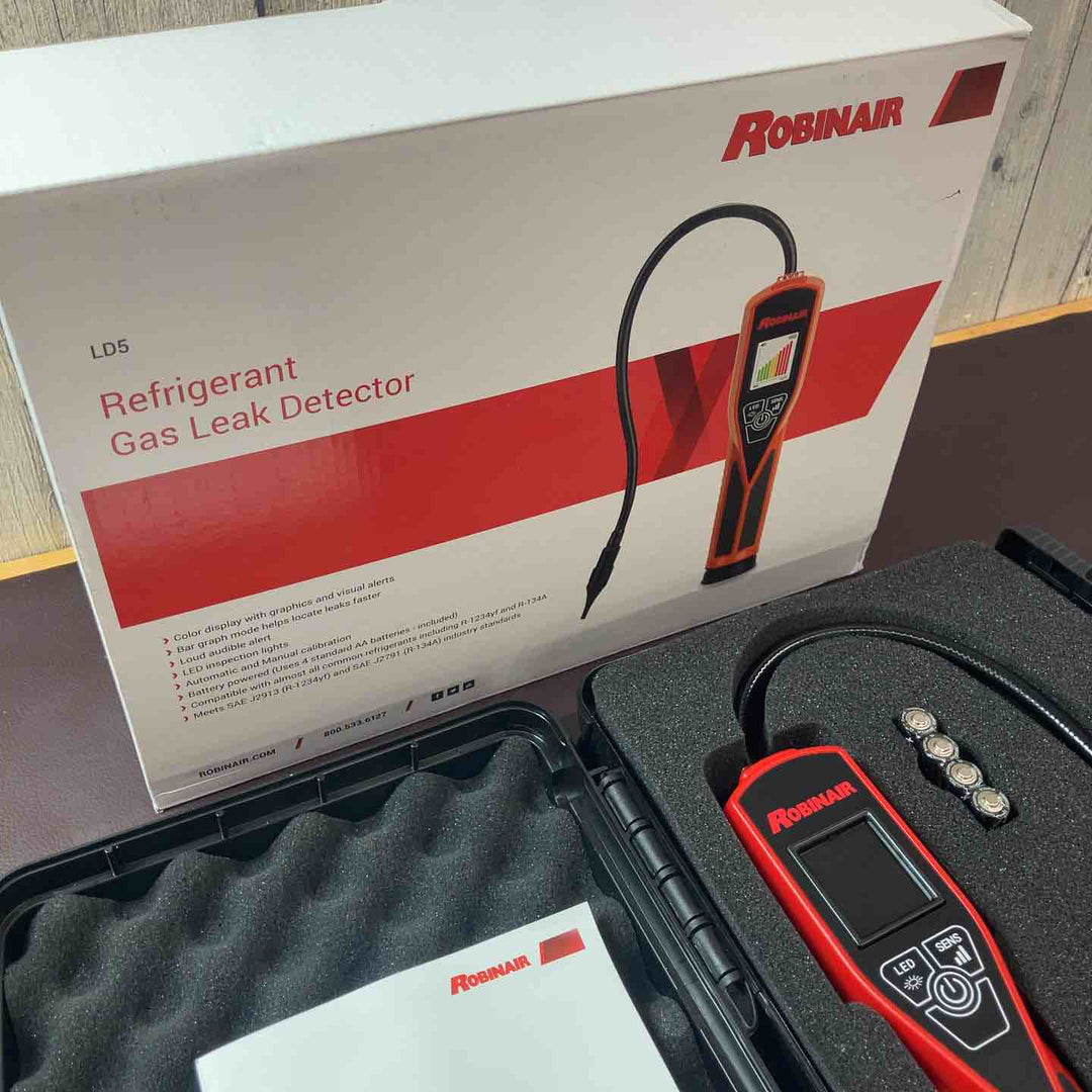 【未使用(店頭展示品)】Robinair(ロビネア) LD5 セレクト 冷媒漏れ検知器 リークテスター【東大和店】