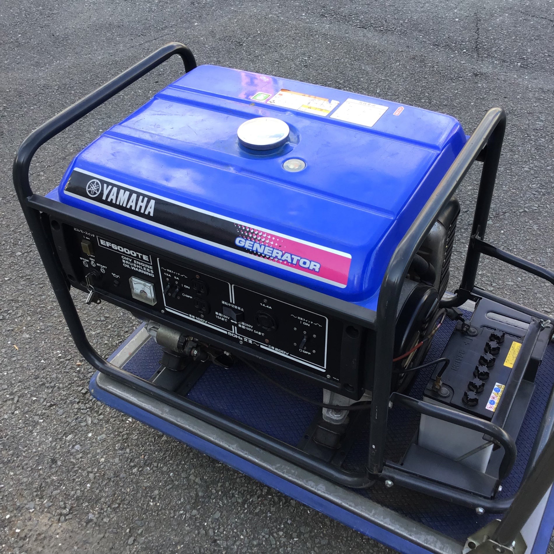 店頭引き取り限定】◎メンテ済み◎ ヤマハ/YAMAHA 発電機