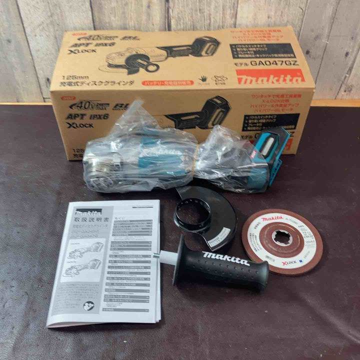【未使用品(店頭展示品)】 マキタ(makita) 125mmコードレスディスクグラインダー GA047GZ 【東大和店】