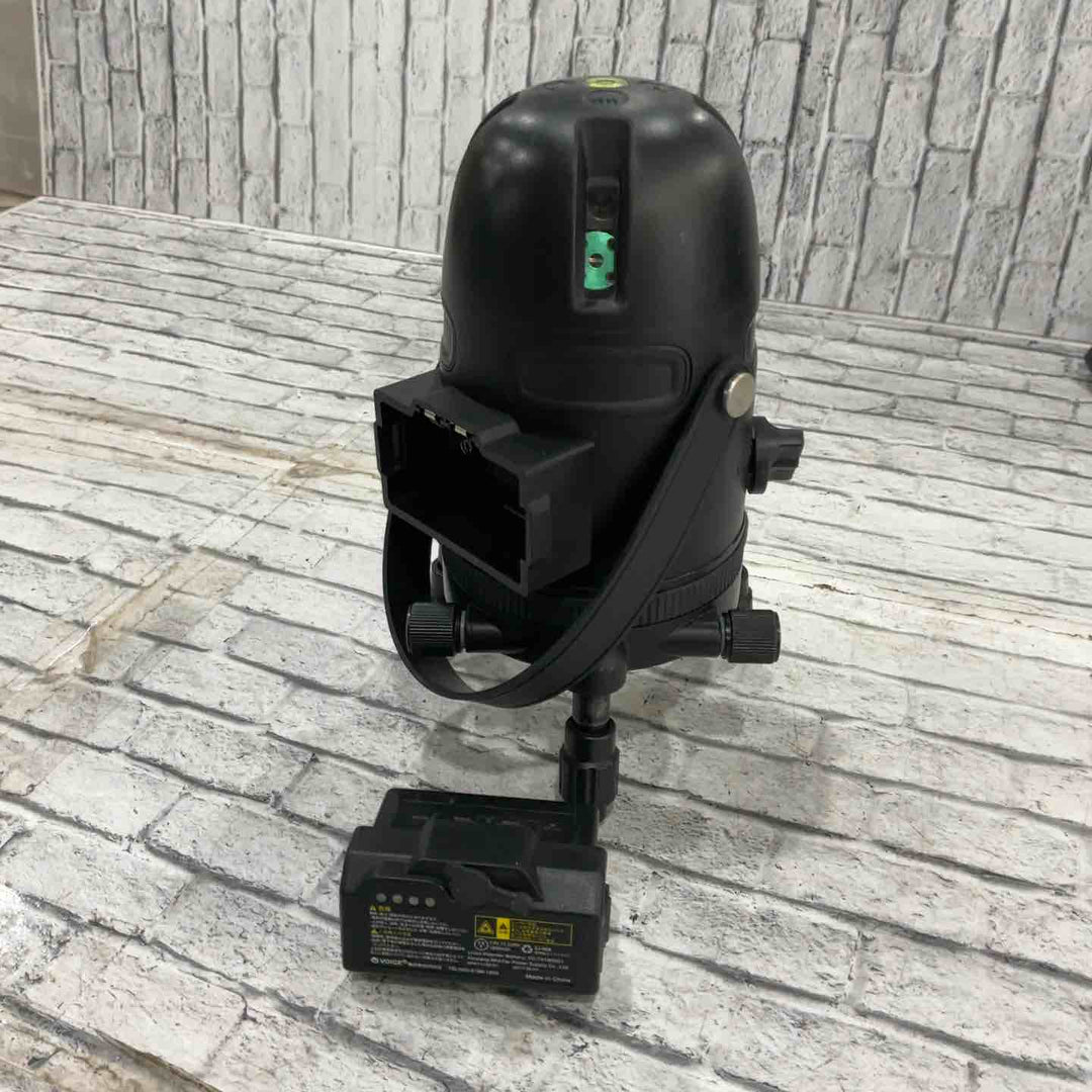 ◇VOICE レーザー墨出し器 5ライン(矩十字・横) グリーンレーザー Model-G5【川口店】