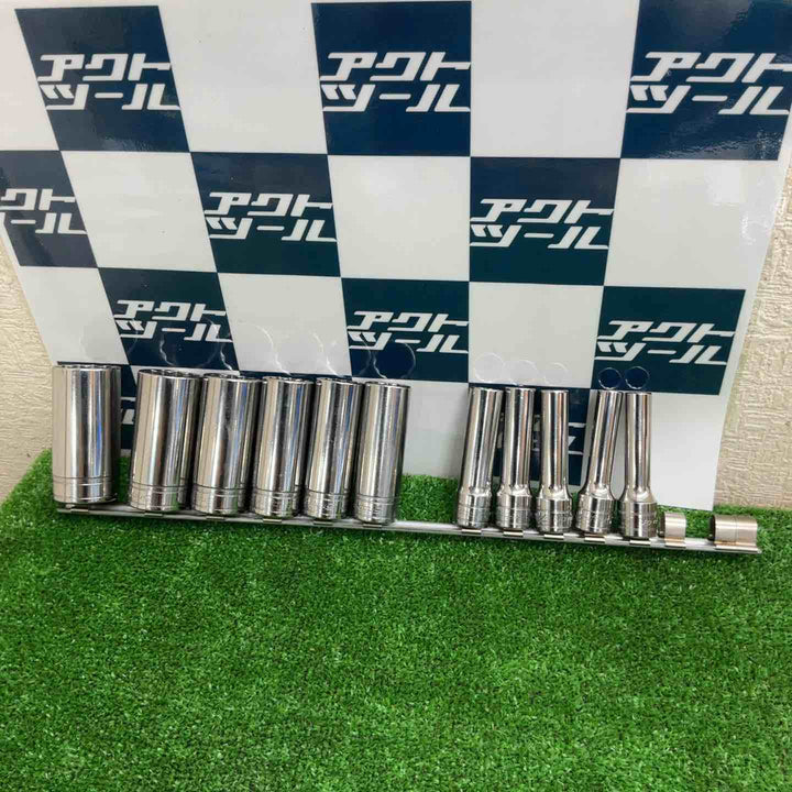 スナップオン(Snap-on) ディープソケット 11点セット S40I/38/34/30/28/26/S18IA/16/14/12/10【草加店】