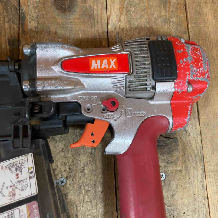 【動作良好】☆マックス(MAX) 高圧エア釘打ち機 HN-65Z1接合金物用【所沢店】