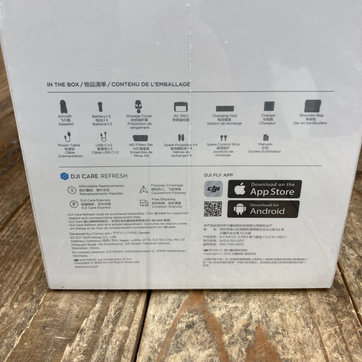 ★DJI ドローン DJI Mavic 3 Pro Fly More コンボ(DJI RC Pro付属 WM2624)【所沢店】