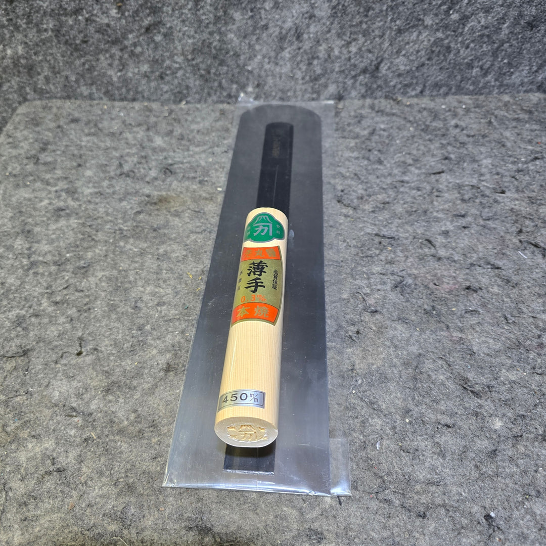 【未使用品】ゴールデン富士 先丸土間鏝 本焼 450mm 薄手 0.3mm こて 6丁セット【桶川店】